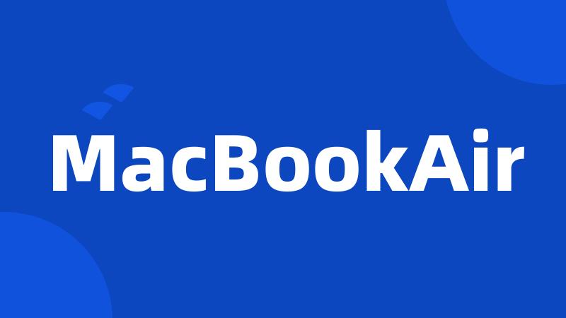 MacBookAir