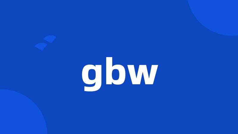 gbw