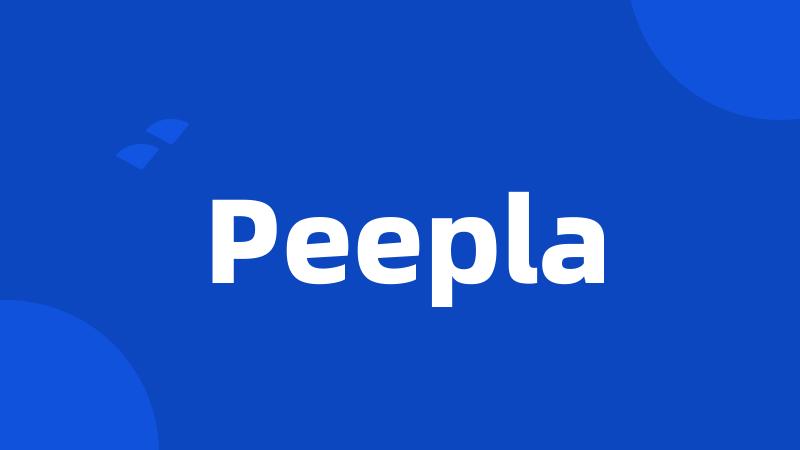 Peepla