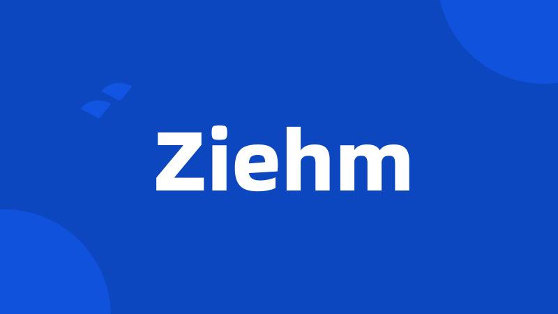 Ziehm