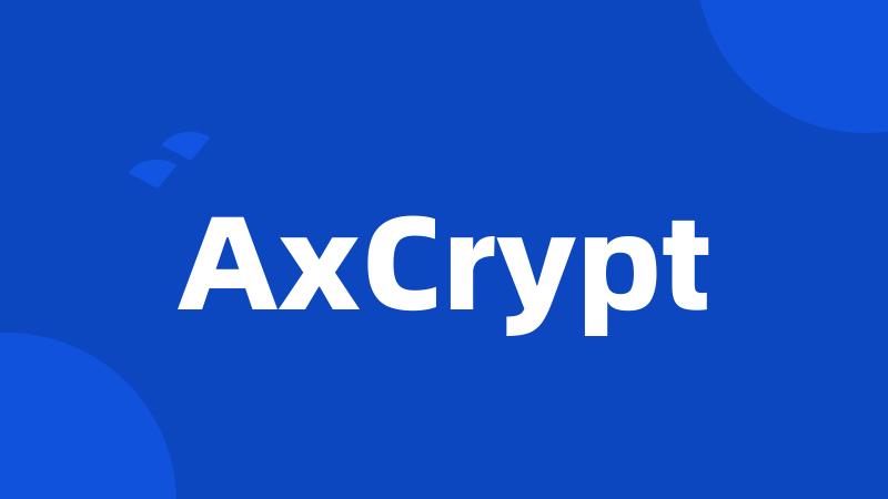 AxCrypt