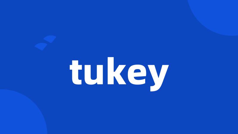 tukey