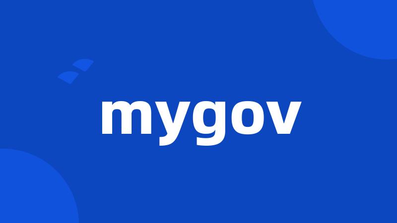 mygov