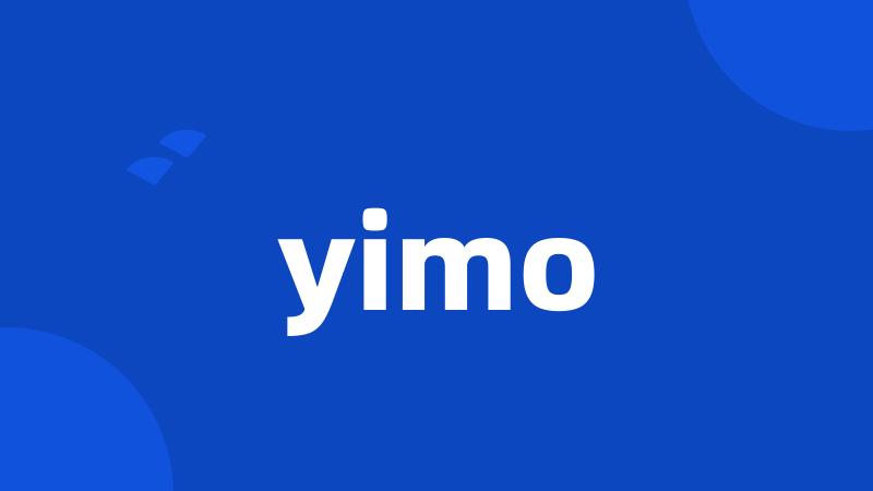 yimo