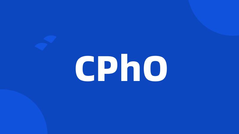 CPhO