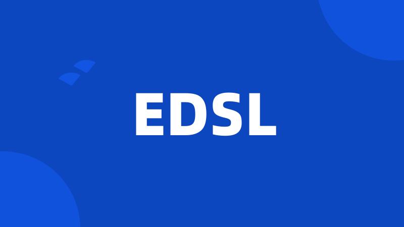 EDSL