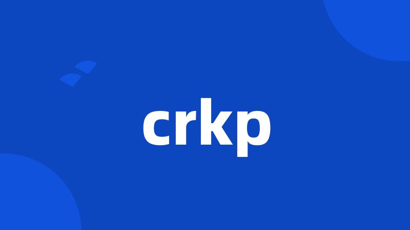 crkp