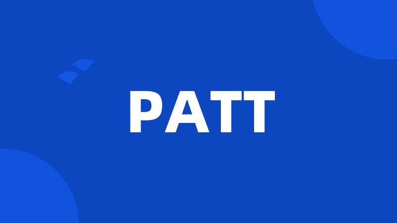 PATT