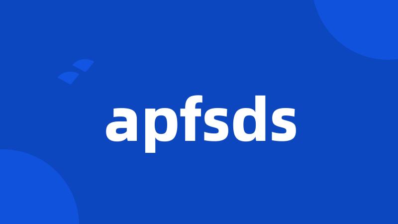 apfsds