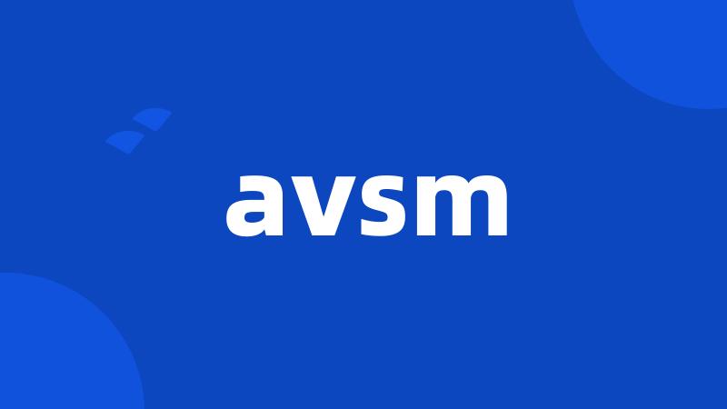 avsm