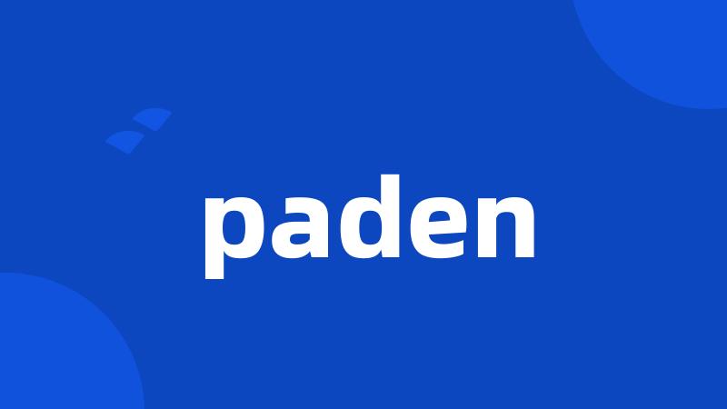 paden