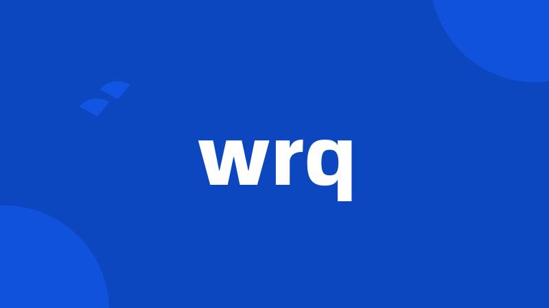 wrq