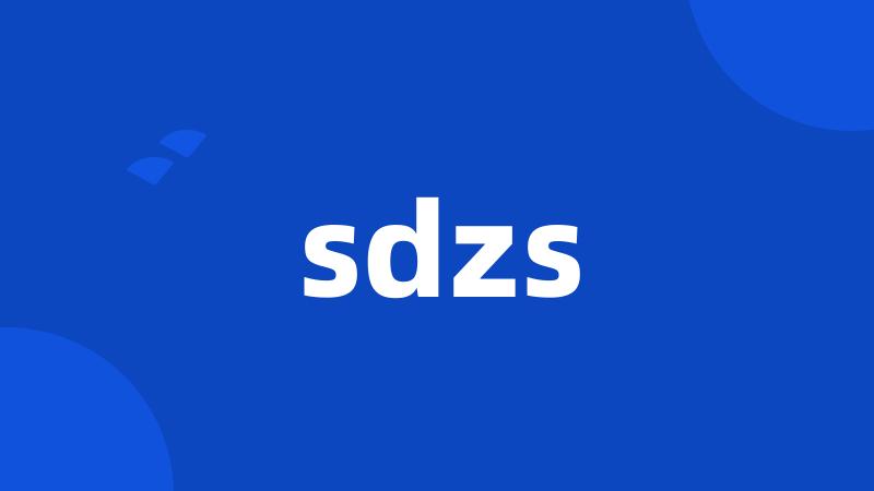 sdzs