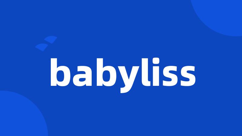 babyliss