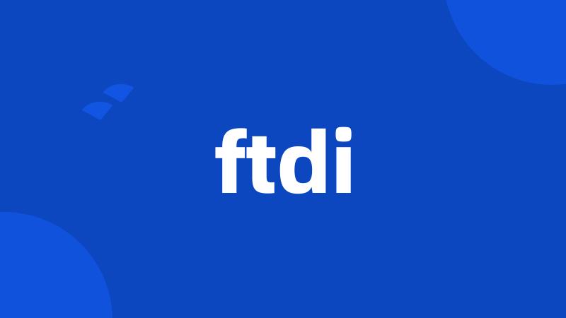 ftdi