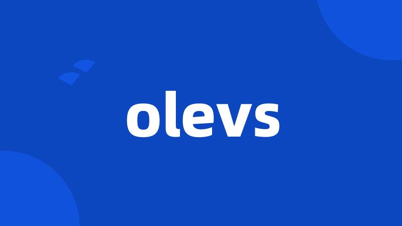 olevs