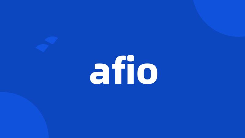 afio