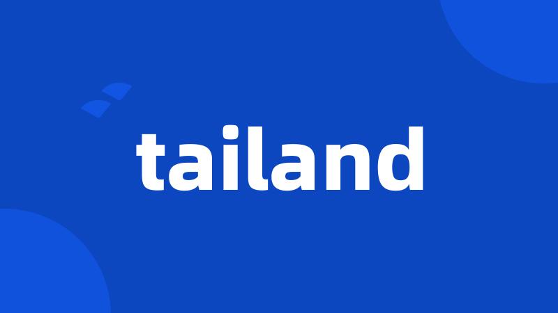 tailand