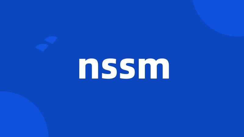 nssm