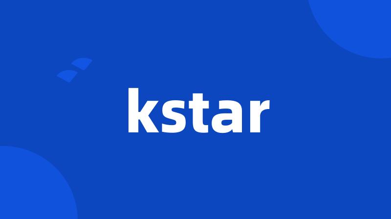 kstar