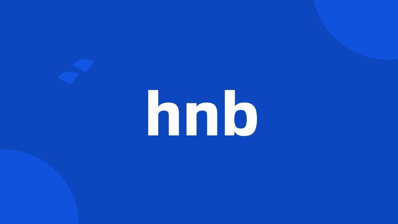 hnb