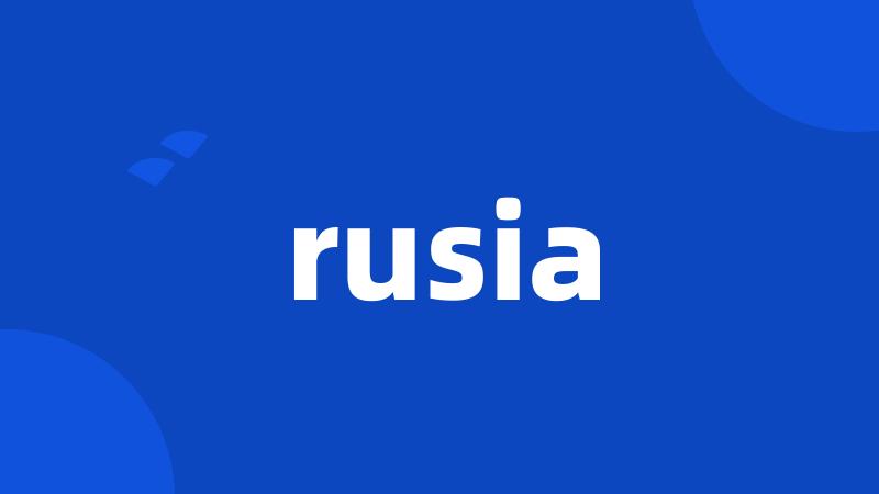 rusia