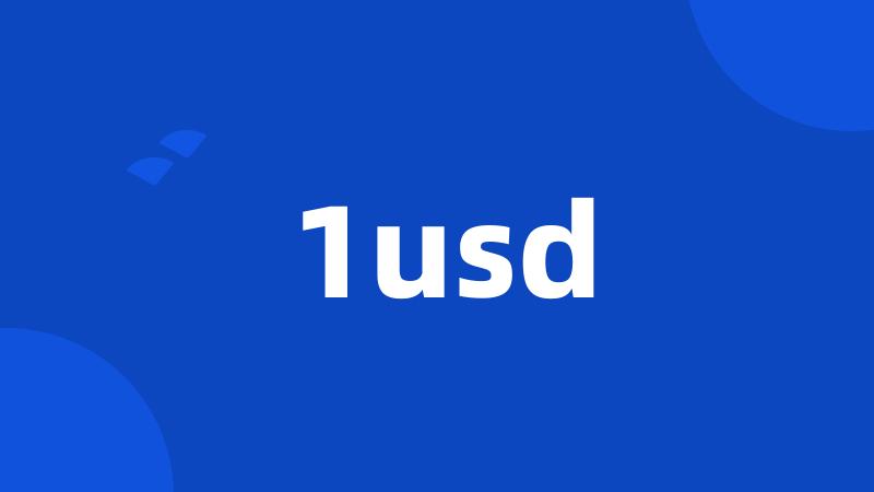 1usd