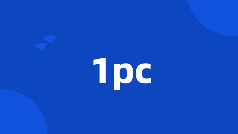 1pc