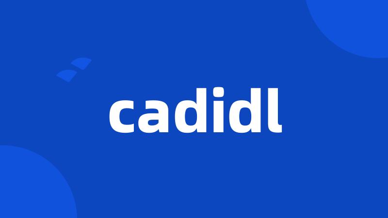 cadidl