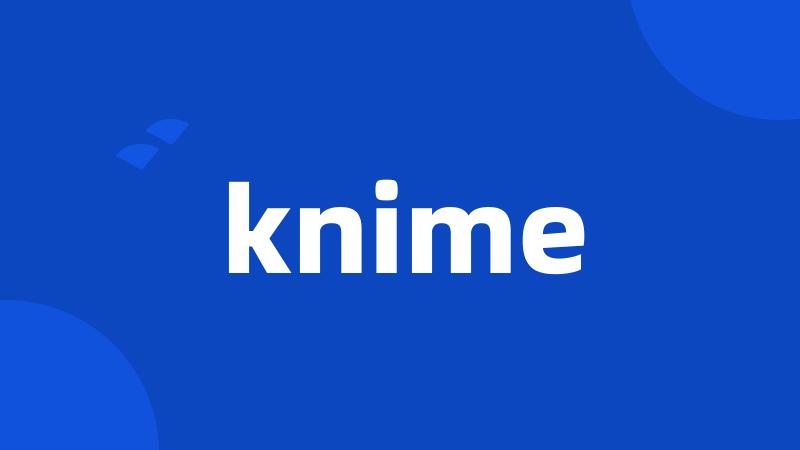 knime