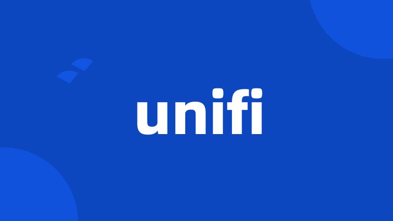 unifi