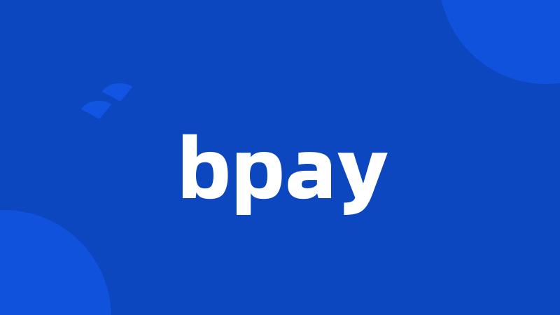 bpay