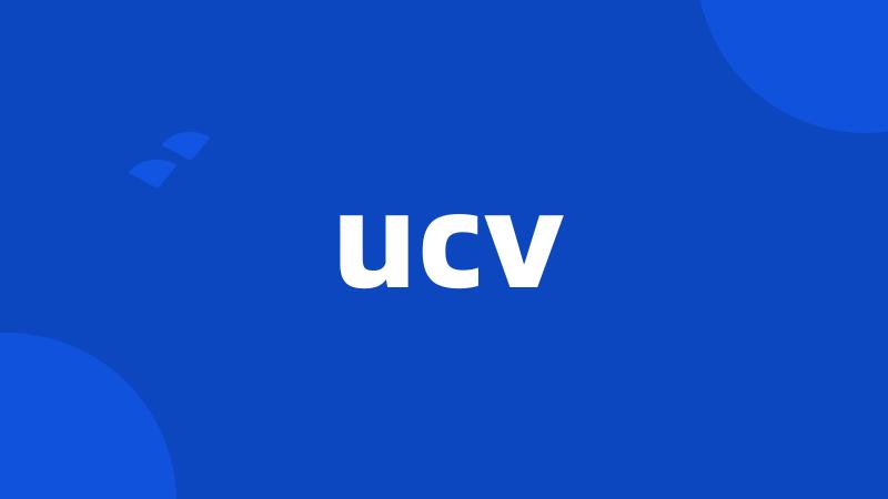 ucv