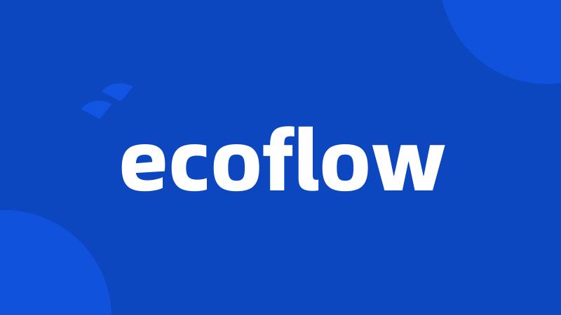 ecoflow