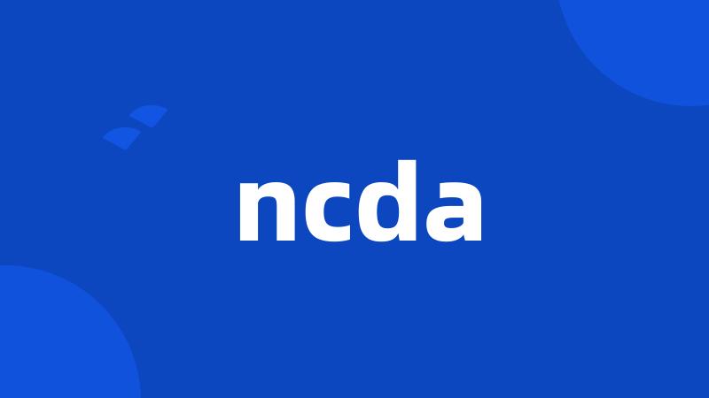 ncda