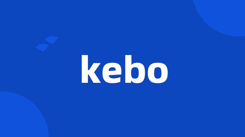 kebo