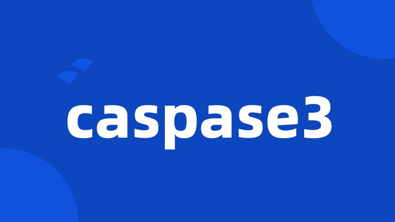 caspase3