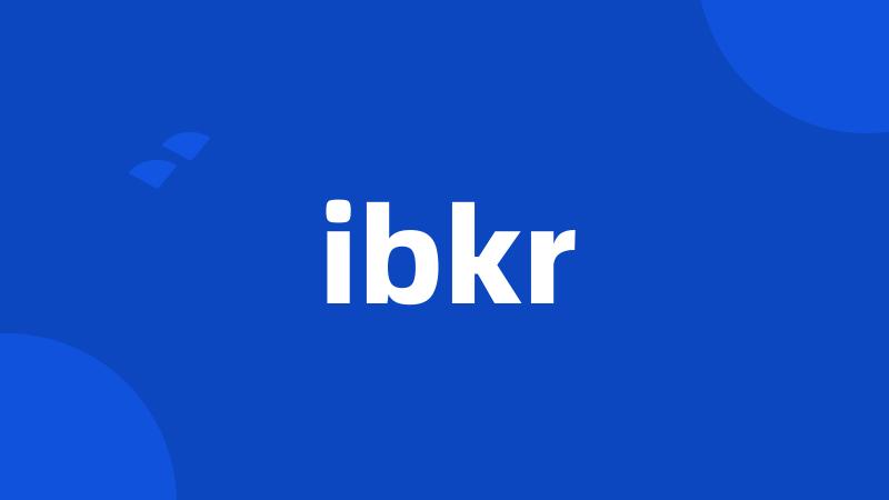 ibkr