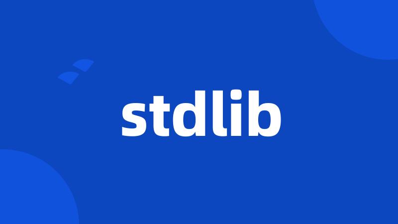 stdlib