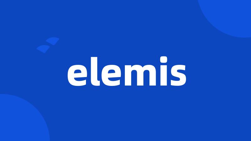 elemis