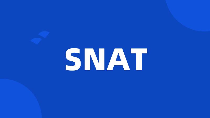 SNAT