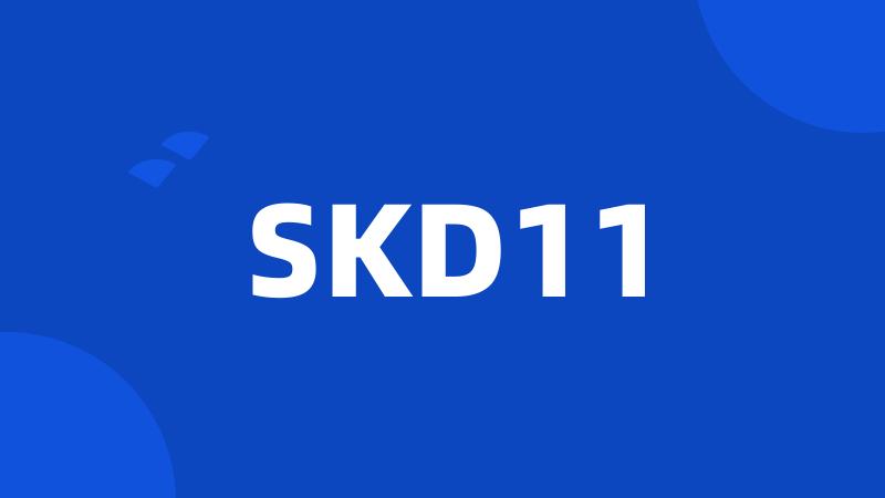 SKD11