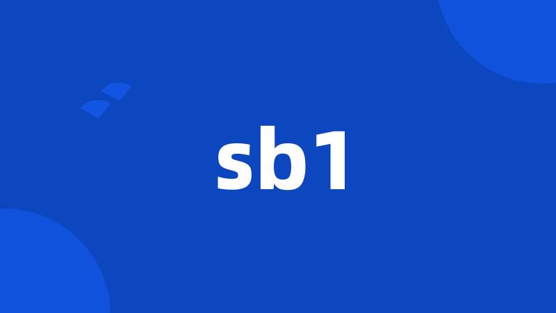 sb1