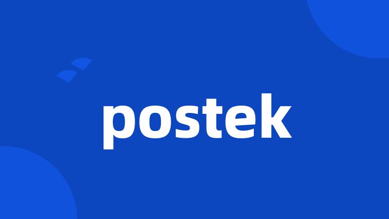 postek