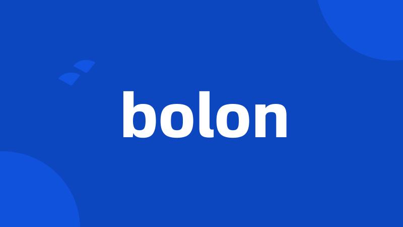 bolon