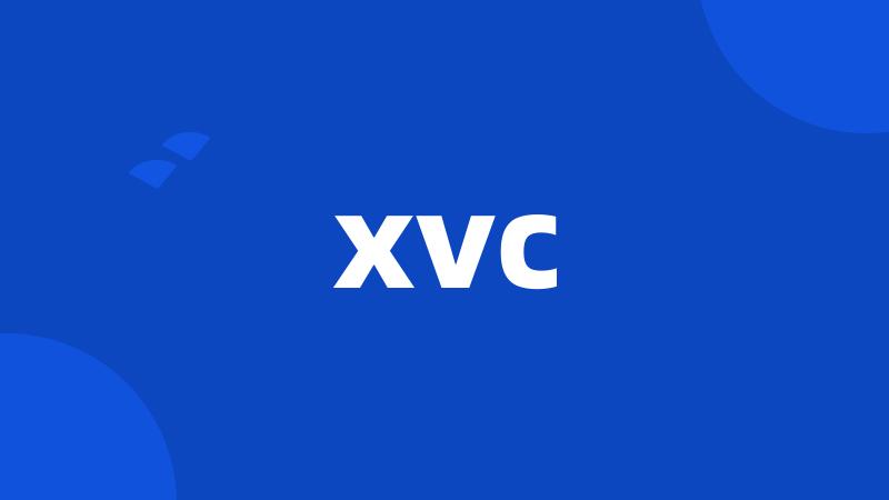 xvc