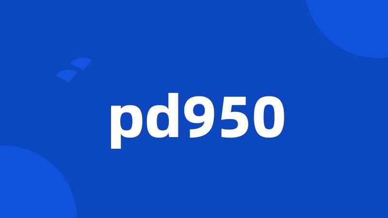 pd950