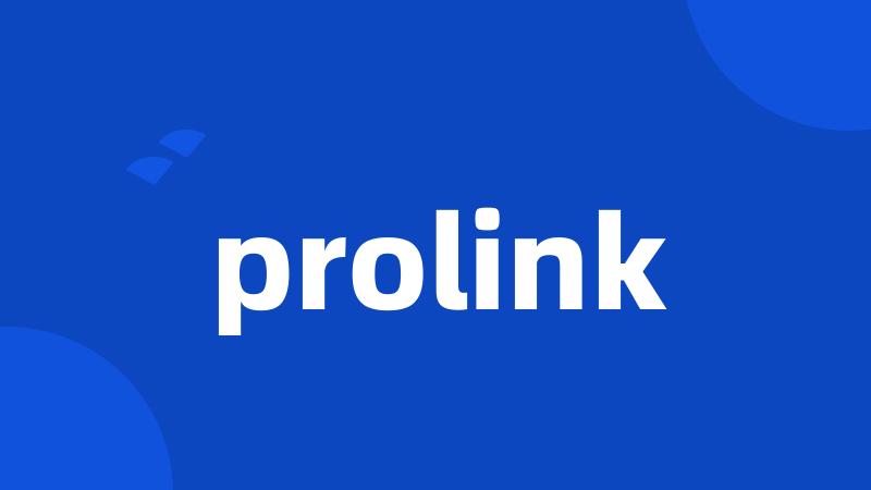 prolink