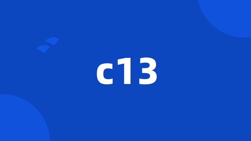 c13