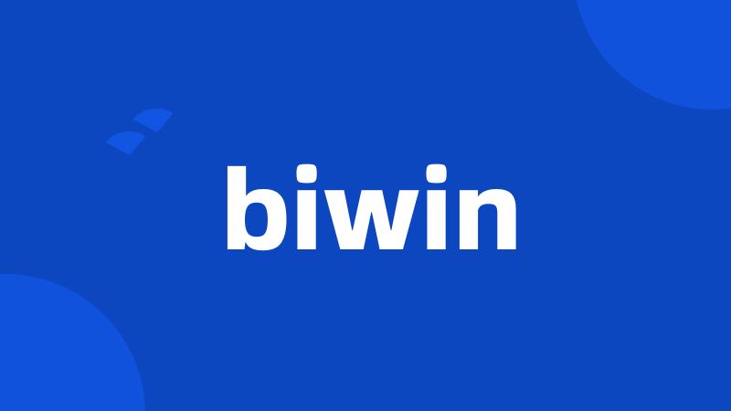 biwin